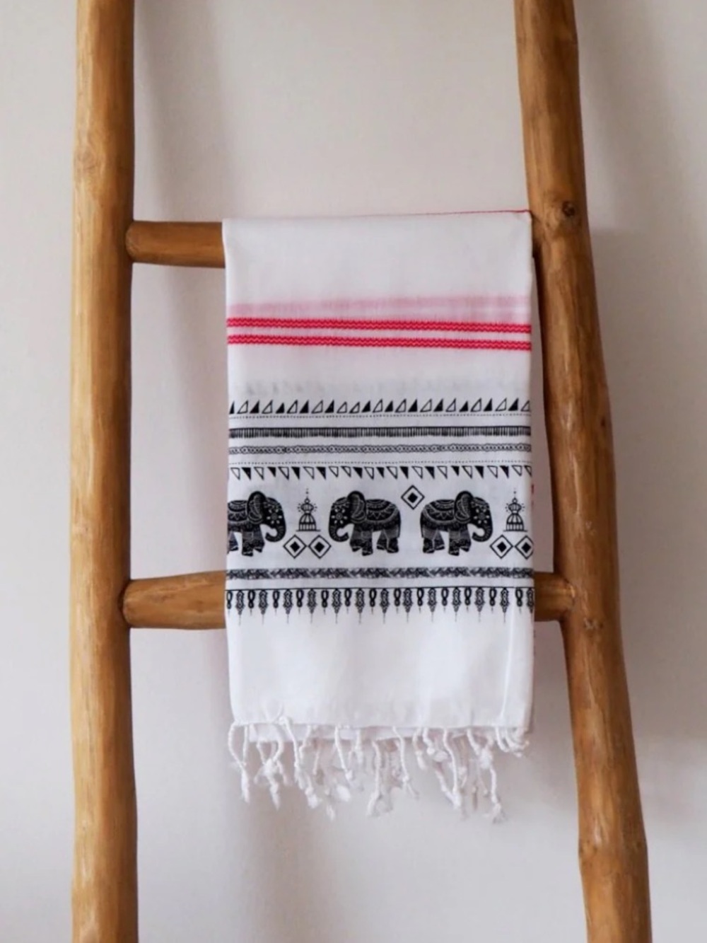 Turkish cotton lightweight pestamal towel for yoga beach or bathroom